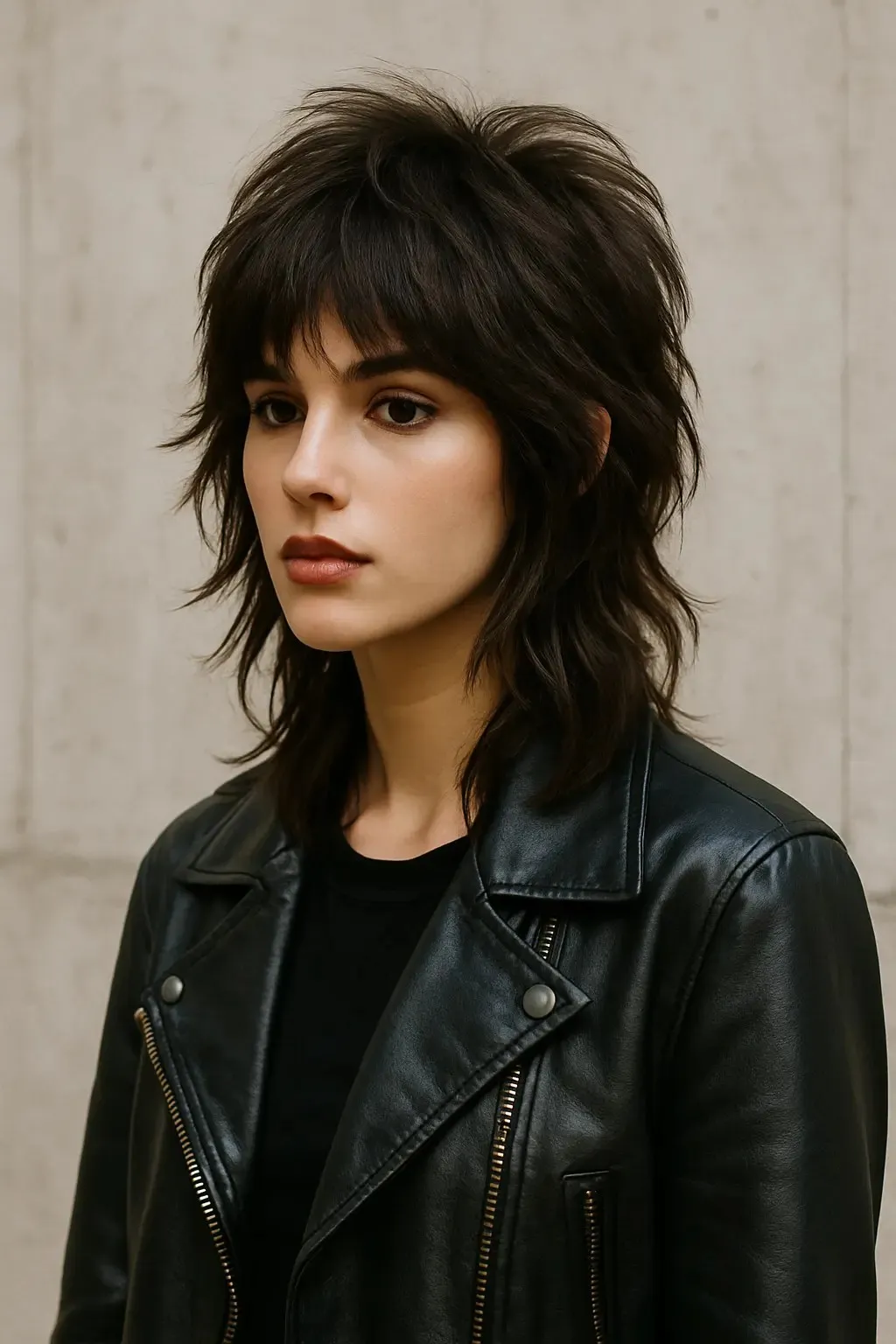 Wolf Cut mit fransigen Stufen und viel Volumen – Trendfrisur bei Chic & Chill.